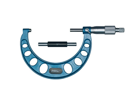 Fowler 3-4" Outside Inch Micrometer
