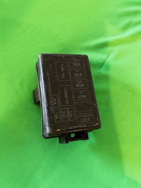 99-00 Miata Relay Fuse Box Cover [Used] - 7124-6391