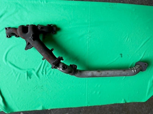 99-00 Miata Exhaust Manifold w/o CA Emissions + Pipe [Used]