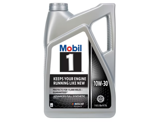Mobil 1 Advanced Full Synthetic Engine Oil 10W-30 - 5 Quart