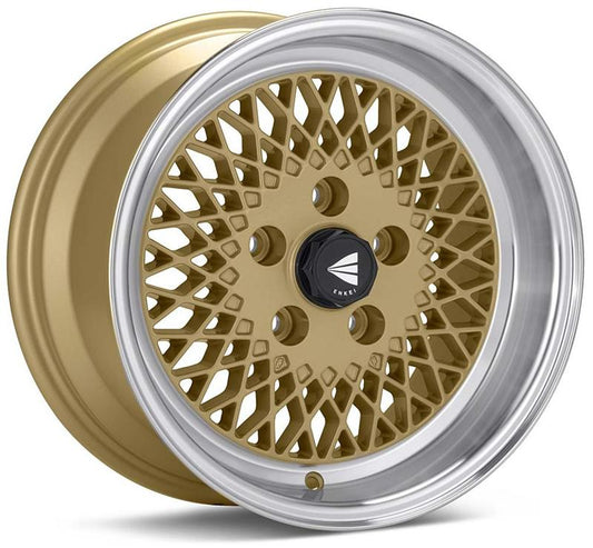 Enkei92 Classic Series Wheels - Gold with Machined Lip