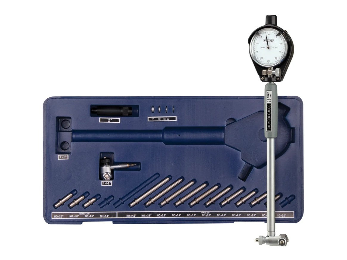 Fowler XTender 1.4" to 6" Dial Bore Gage Set