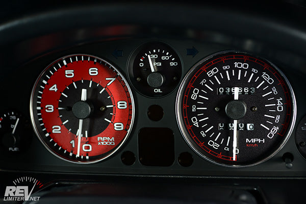 RevLimiter NA Miata Gauge Set "Burnout"