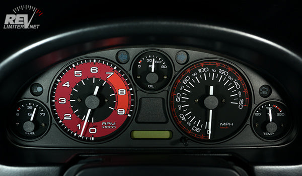 RevLimiter NB Miata Gauge Set "Dragstrip and Burnout"