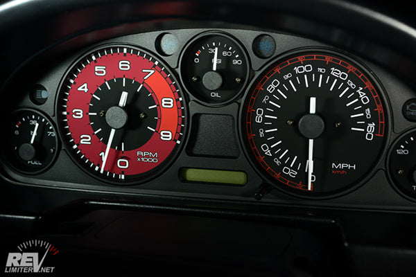 RevLimiter NB Miata Gauge Set "Dragstrip and Burnout"