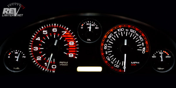 RevLimiter NB Miata Gauge Set "Dragstrip and Burnout"