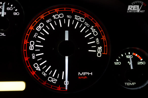 RevLimiter NB Miata Gauge Set "Dragstrip and Burnout"