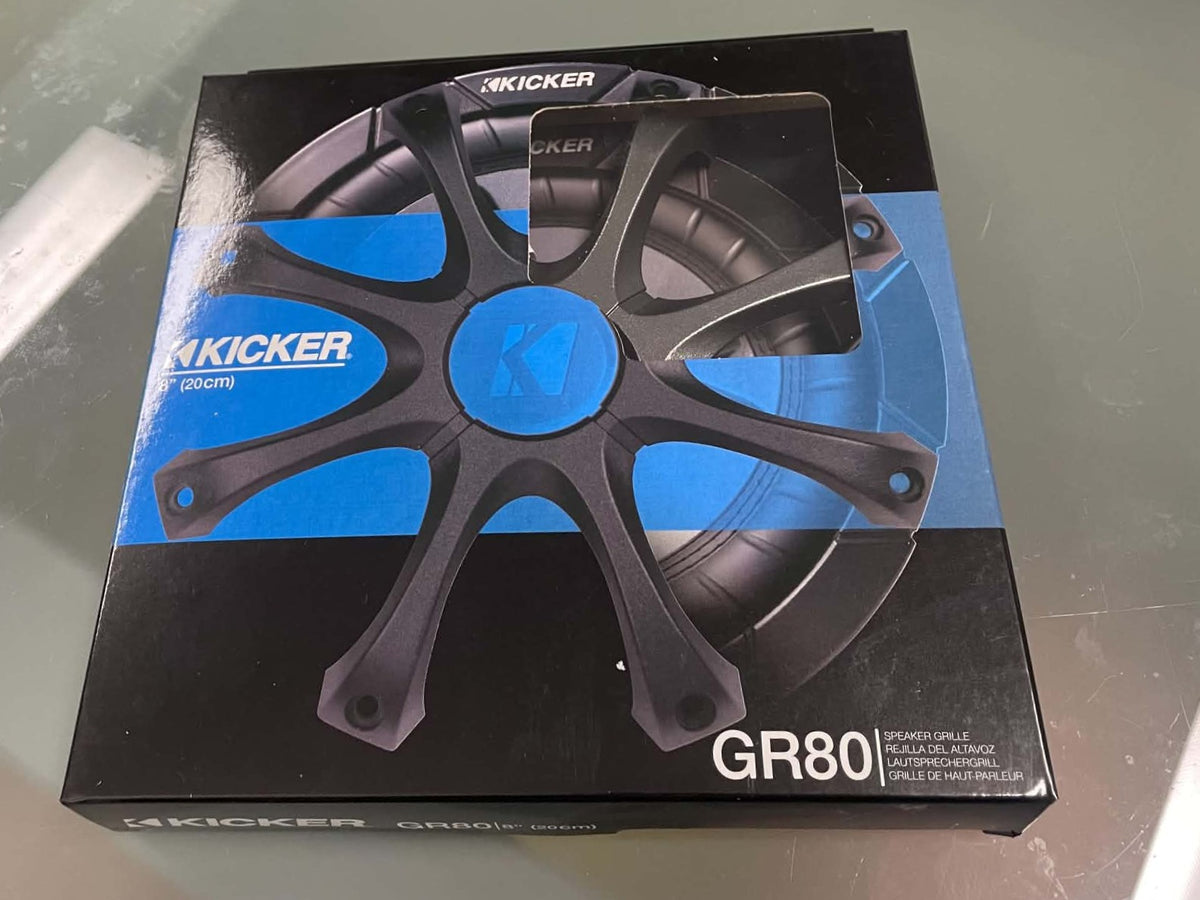 Kicker 8" Sub Grille Cover - New Open box