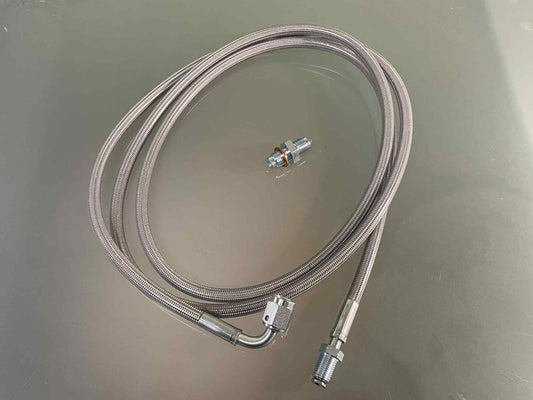 90-05 Miata Complete Replacement Stainless Steel Clutch Line - Techna-Fit
