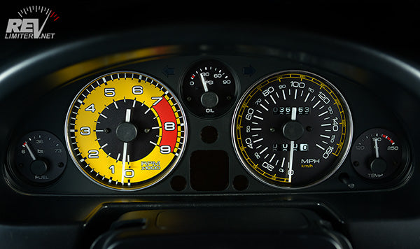 RevLimiter NA Miata Gauge Set "Dragstrip"