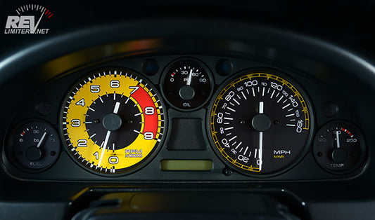 RevLimiter NB Miata Gauge Set "Dragstrip"