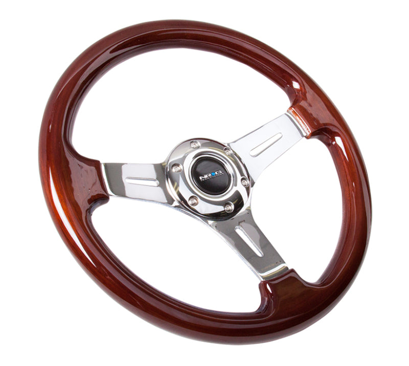 NRG Classic Wood Grain Steering Wheel