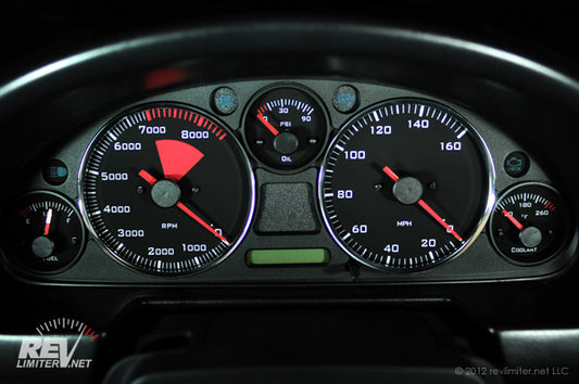 RevLimiter NB Miata Gauge Set "F1"