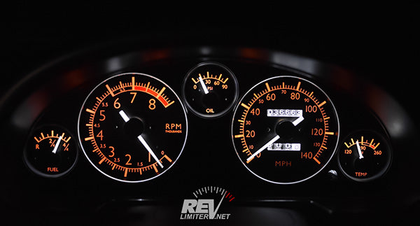 RevLimiter NA Miata Gauge Set "Fighter"