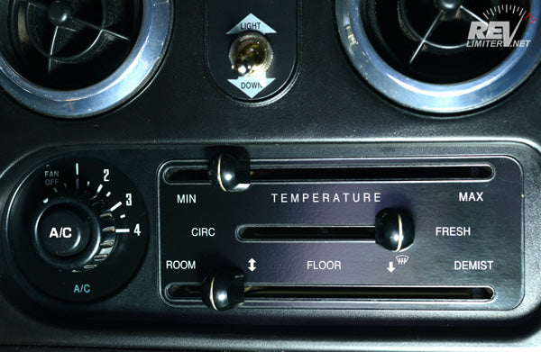 RevLimiter NA Miata HVAC Panel "GT-40"