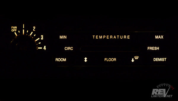 RevLimiter NA Miata HVAC Panel "GT-40"