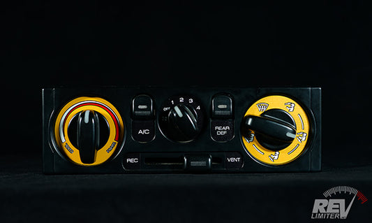 RevLimiter NB Miata HVAC Panel "Dragstrip"