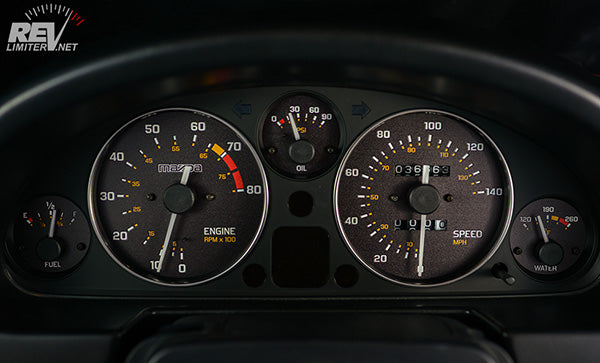 RevLimiter NA Miata Gauge Set "JNC"