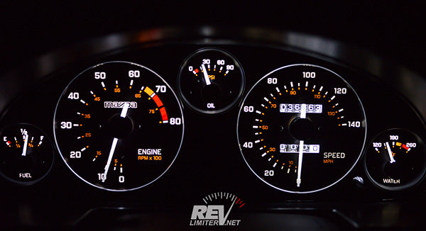 RevLimiter NA Miata Gauge Set "JNC"