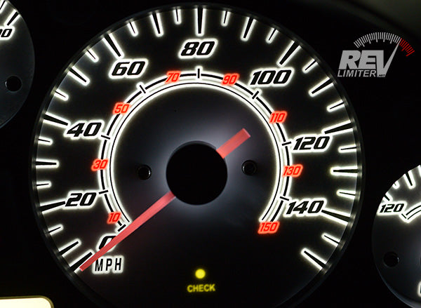 RevLimiter NB Miata Gauge Set "Redline"