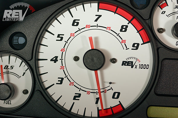 RevLimiter NB Miata Gauge Set "Redline"