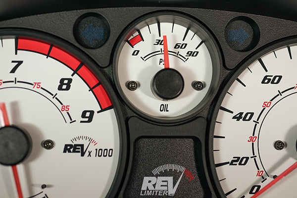 RevLimiter NB Miata Gauge Set "Redline"