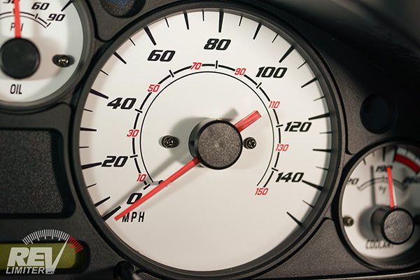 RevLimiter NB Miata Gauge Set "Redline"