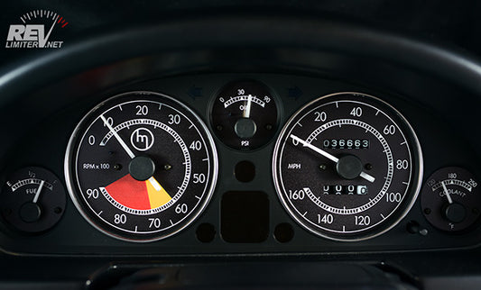 RevLimiter NA Miata Gauge Set "Rossa"