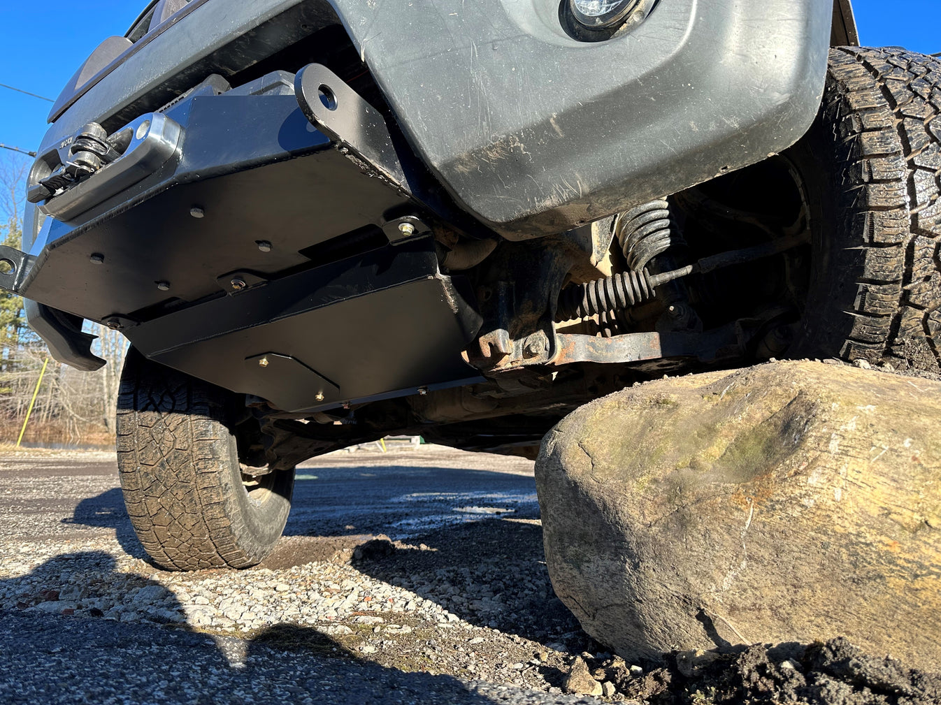 Nissan Xterra/Frontier Winch Mount Skid Plate Leroy Engineering