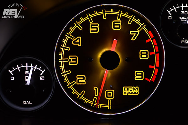 RevLimiter NA Miata Gauge Set "Sunstorm"