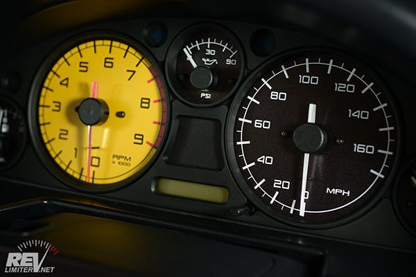 RevLimiter NB Miata Gauge Set "Sunstorm"