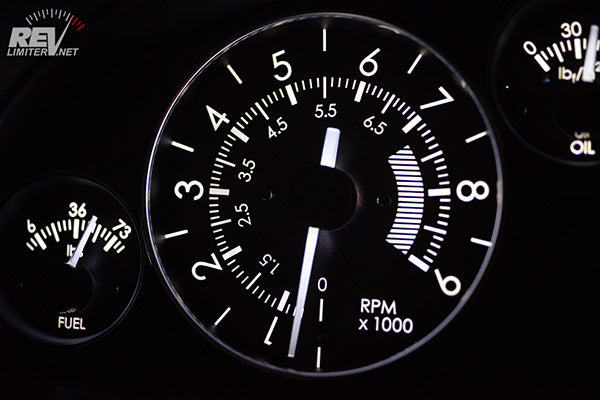 RevLimiter NA Miata Gauge Set "Warbird"