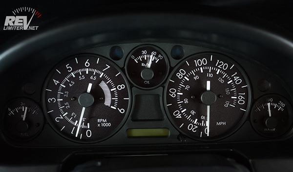 RevLimiter NB Miata Gauge Set "Warbird"