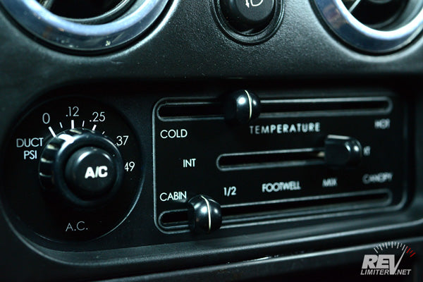 RevLimiter NA Miata HVAC Panel "Warbird"