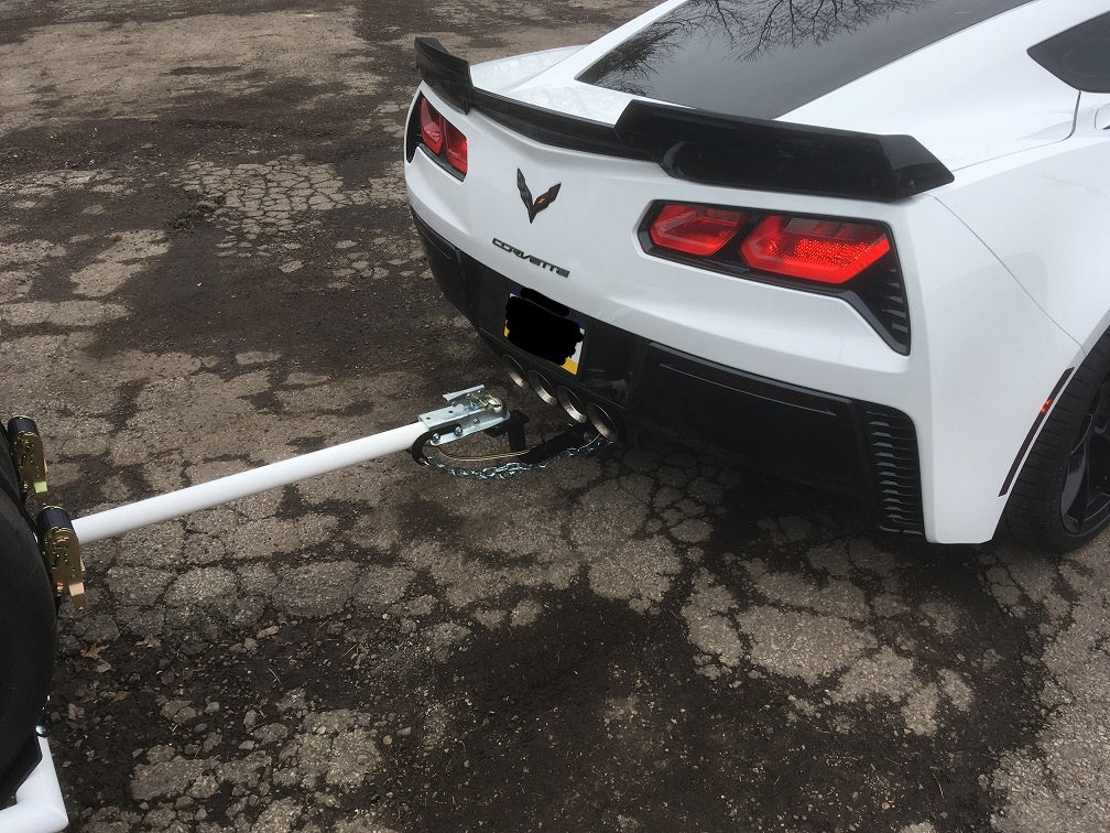Hitch Extender and Wiring Kit for C7 Corvette Hitch